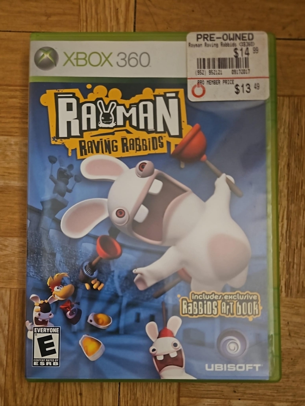 Rayman Raving Rabbids (Microsoft Xbox 360, 2007)